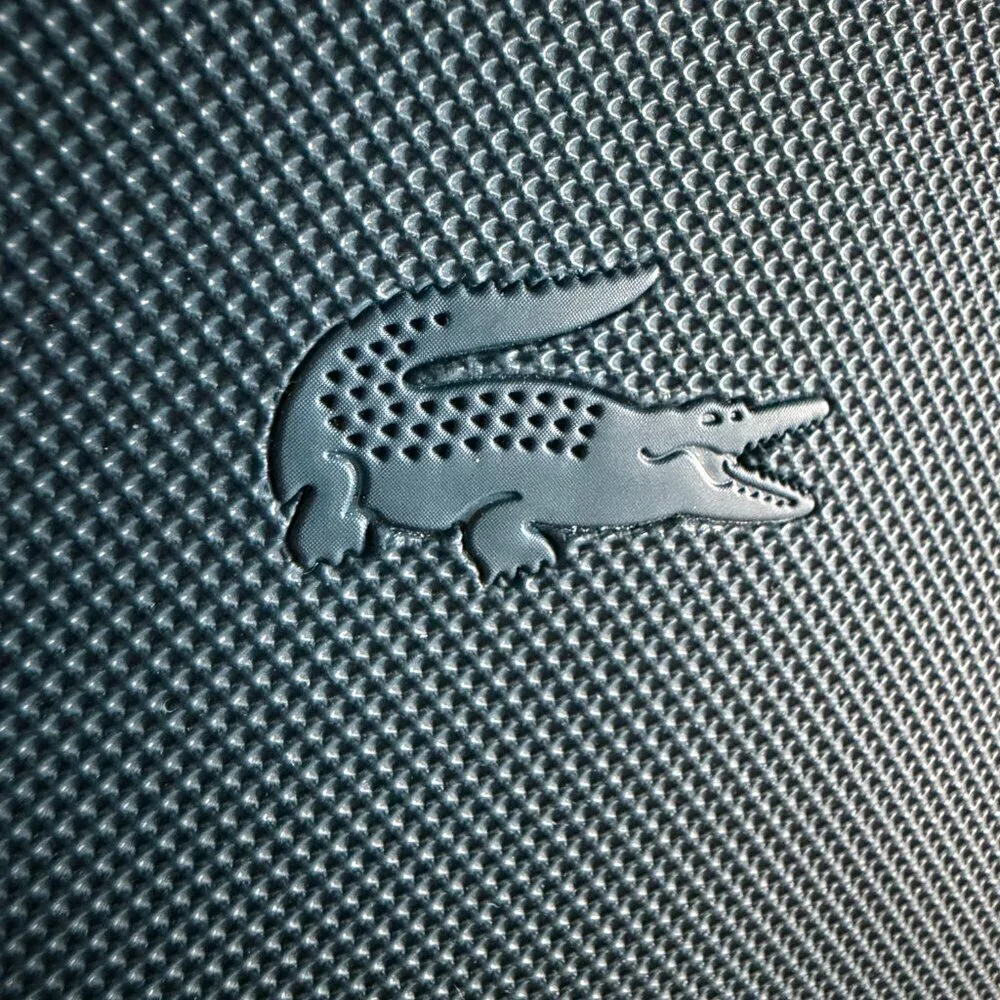 LACOSTE x Turkish Airlines Teal Mini Travel Amenity Kit Empty